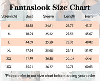 Fantaslook Crewneck Sweatshirts for Women Casual Long Sleeve Shirts Tunic Tops Pullover with Pocket