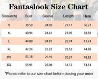 Fantaslook Color Block Sweatshirts for Women Crewneck Long Sleeve Shirts Fashion Tops Pullover Sweatshirts Fall Outfits